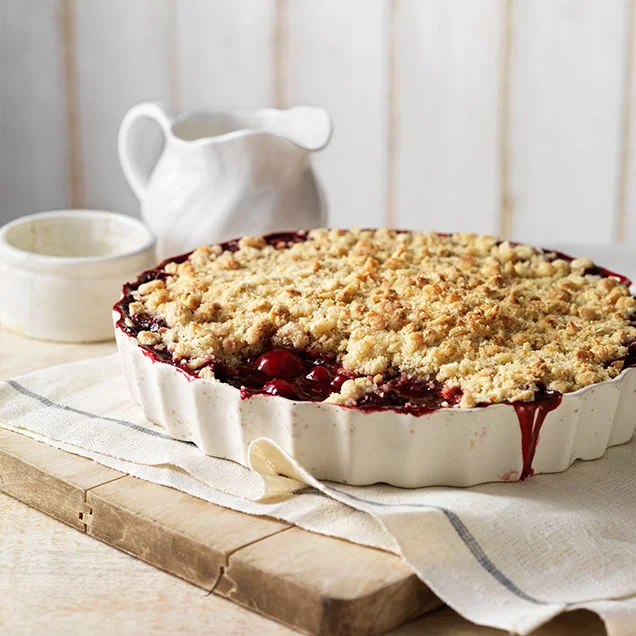 El secreto para un crumble perfecto en pays y tartas
